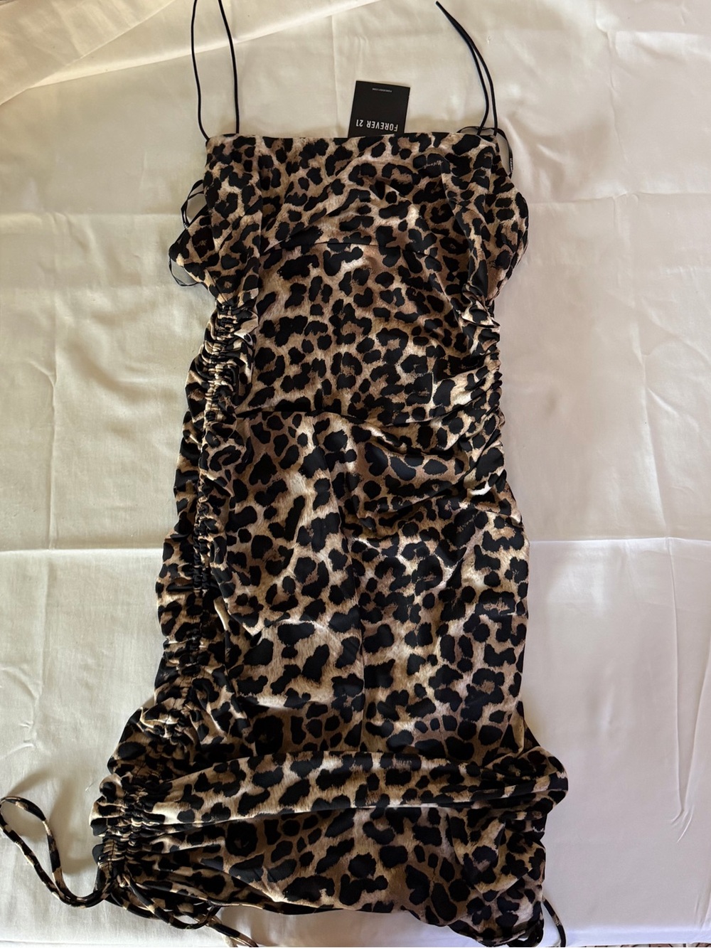 Leopard Print Mini Dress